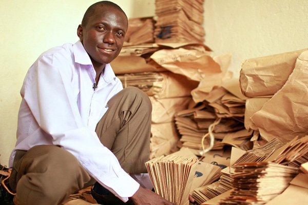 #TFAASpotlight: Allow Paper Bag King, Andrew Mupuya, be your muse today
