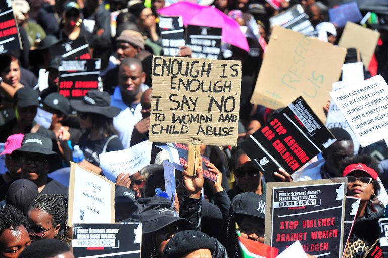 South Africa reports increase in gender-based violence  | #54DegreesAcrossAfrica