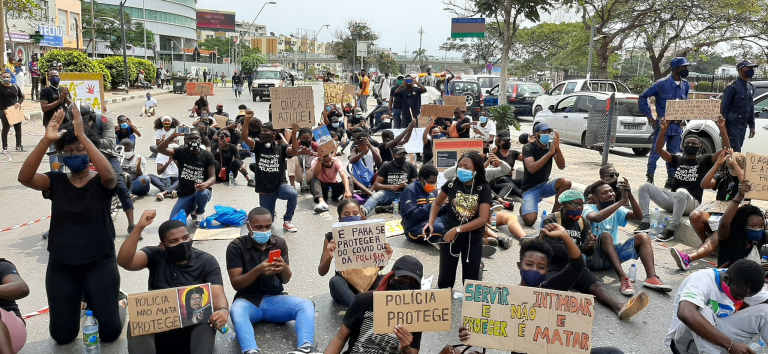 #VidasAngolaNasImportam: Like #EndSARS, Angolans protest against police brutality