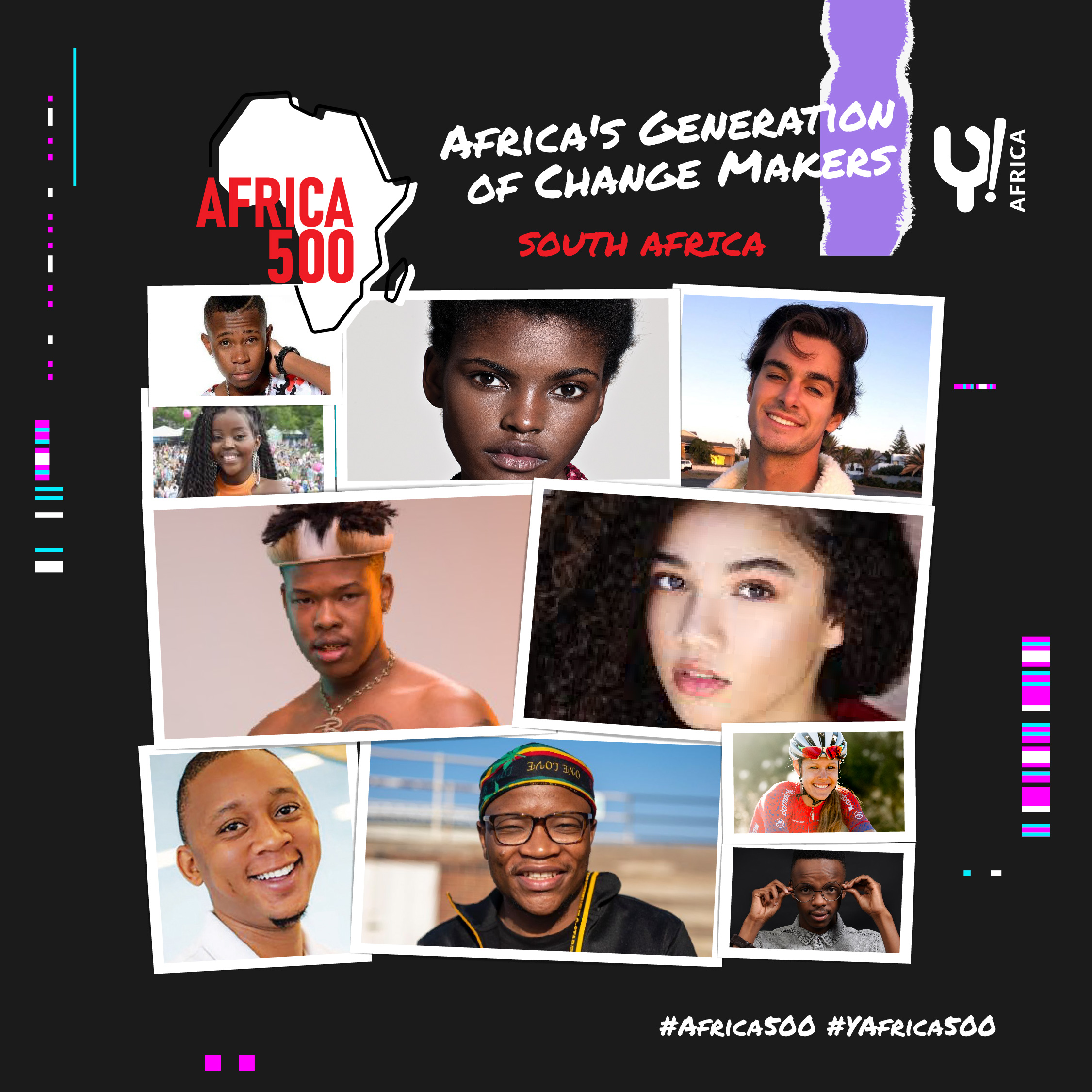 #YAfrica500: Meet the 500 Most Inspiring Youth on the Continent (Southern Africa)